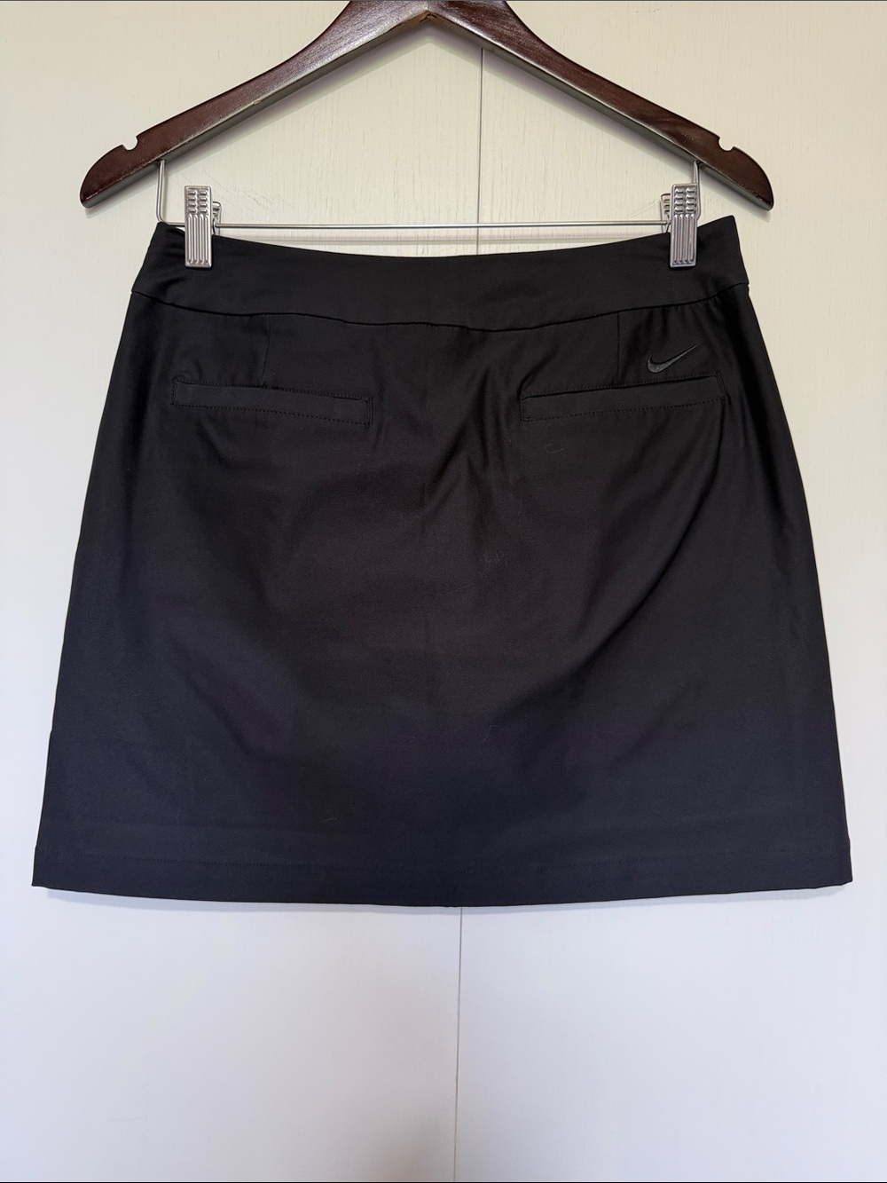 Nike Black Athletic Golf Skort with Back Welt Pockets